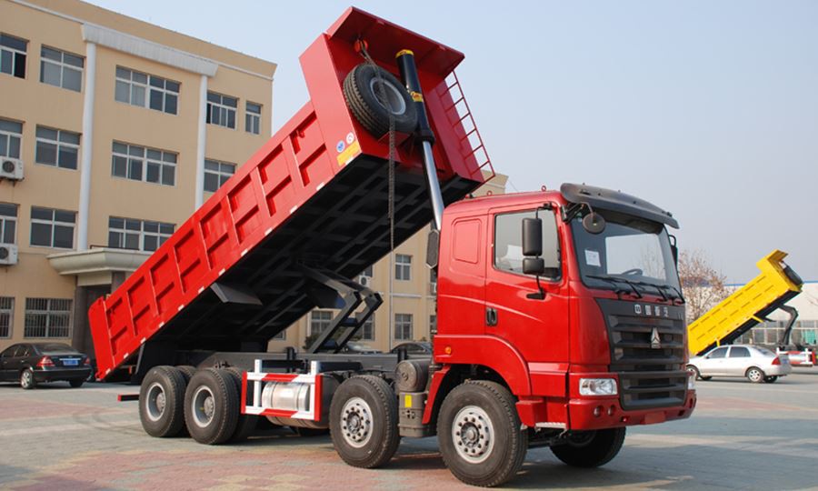 HOWO 8412 Wheels Dump Truck 1